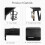 Costway Ergonomic Desk Home Office Computer Desk Gamer Workstation 4