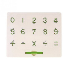 (Number) Kids Magnetic Letter Board Alphabet Number Magnets Tablet Drawing Board Learning Toy