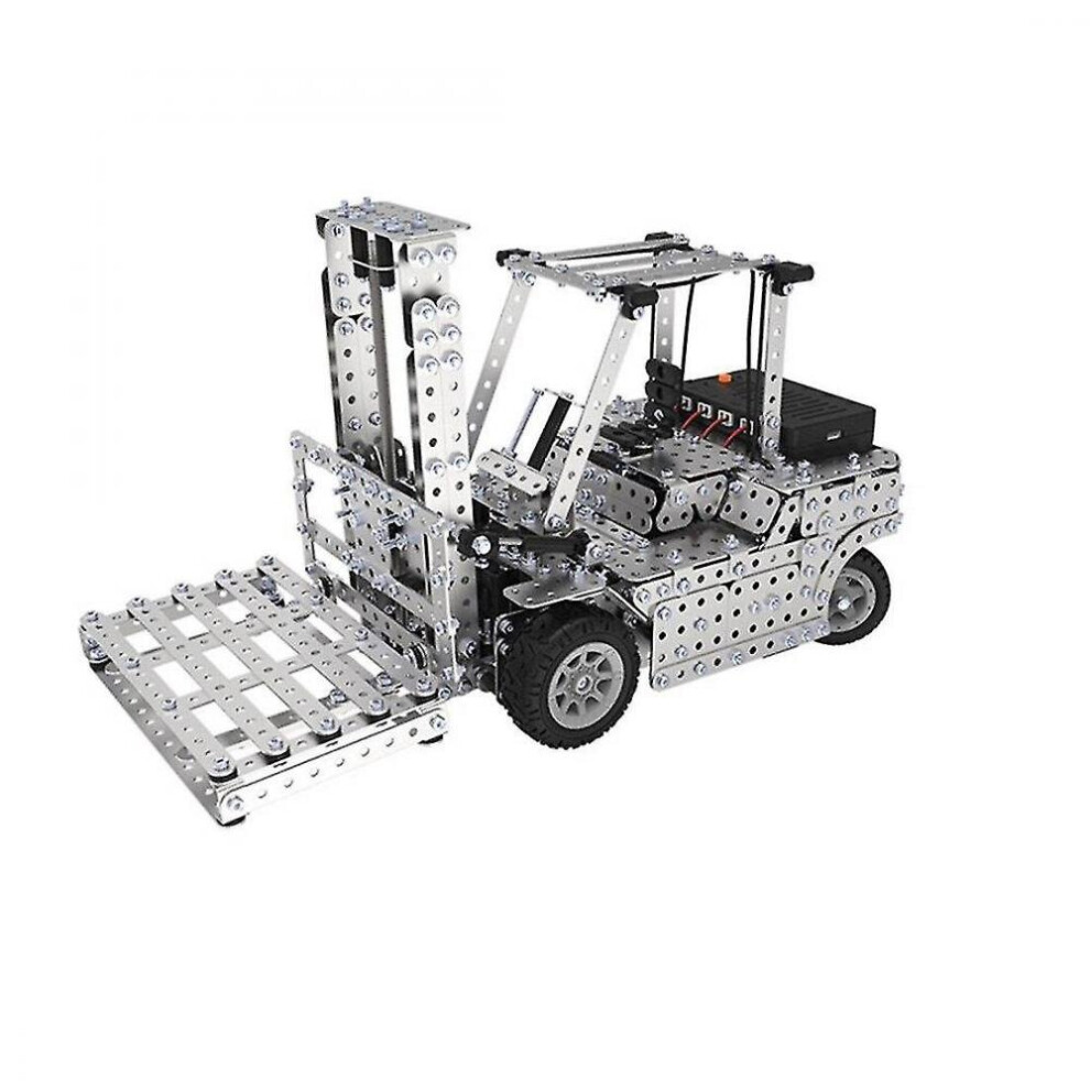 Photos - Construction Toy HKHBJS 1400pcs 2.4g Remote Control Forklift Metal For Children Adult Creative Gifts|model Building Kits