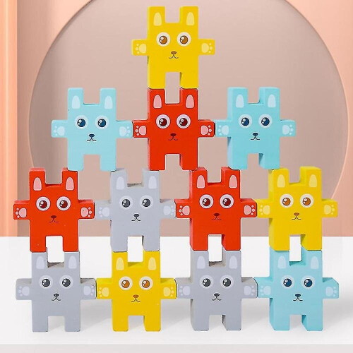 Fun Little Rabbit Jenga Interactive Children Puzzle Board Game 2