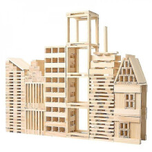 100 Pieces Of Wooden Domino Blocks Free Piling Tower Type Children's Educational Game Toy