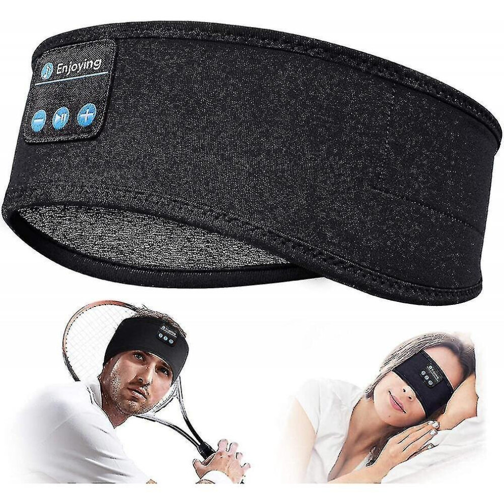 Bluetooth 5.0 Headphones Headband Sports Headbands Sleeping Workout 7547469124012
