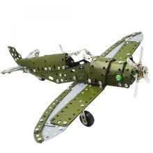 Diy Metal 3D Puzzle Model Kit Assembly Bomber Craft Toy Figures For|model Building Kits