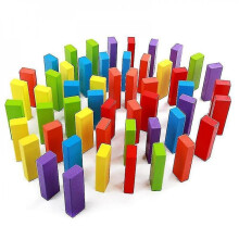 Wooden Blocks Mini Wooden Jenga Building Block Toy Brain Kids Party Games Domino Block Children Educational