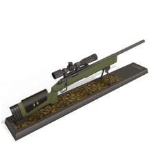 Diy 1:3 Scalem40a3 Sniper 3D Puzzle Game Kids Toy|paper Model|gun Papersniper Rifle(green)