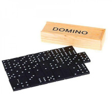 28 Pcs/set Wooden Domino Board Games Travel Funny Table Game Domino Kid Children Educational Toys