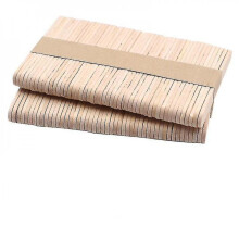 50pcs Wooden Popsicle Stick - Kids Hand Crafts Art Ice Cream Lolly Cake Diy