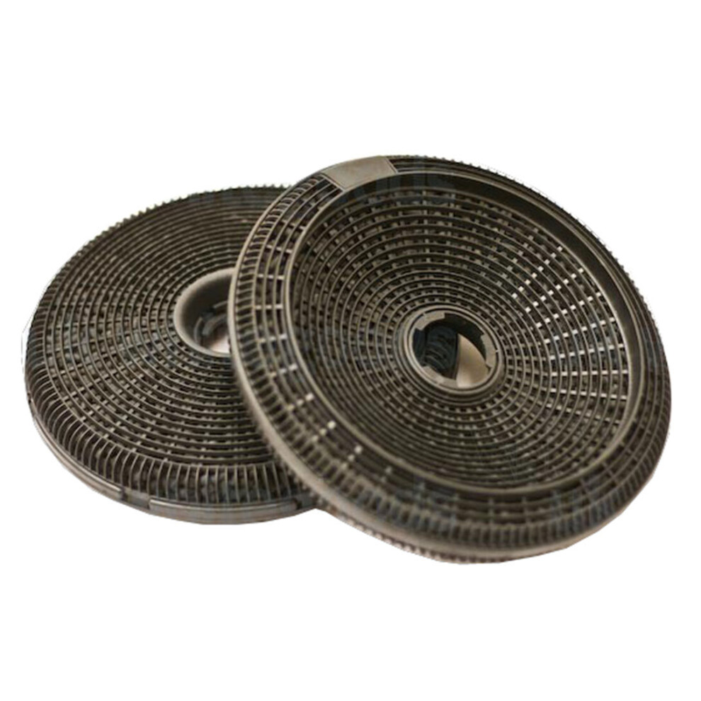 Spares2go Carbon Charcoal Filters For Hygena App Series Cooker Hood / Extractor Fan Vent (Pack Of 2, 190Mm)