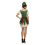 Smiffy's (Medium) Fever Outlaw Warrior Costume Green 3