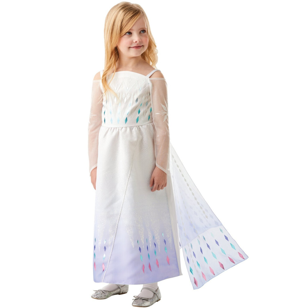 (7-8 Years) Frozen 2 Frozen Elsa Epilogue Dress Costume