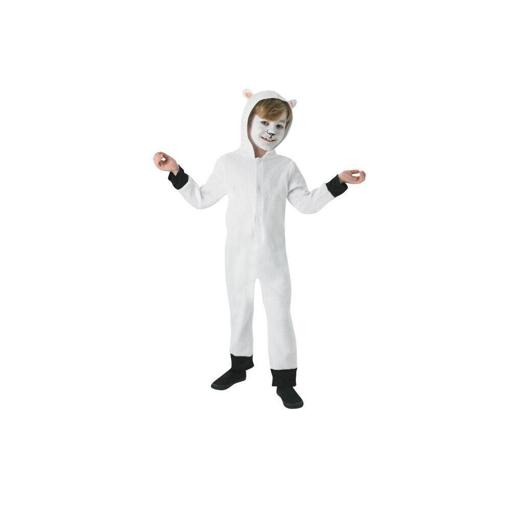 Rubies (Medium) Kids Lamb Fancy Dress Costume Xmas Animal Outfit Christmas Nativity Sheep