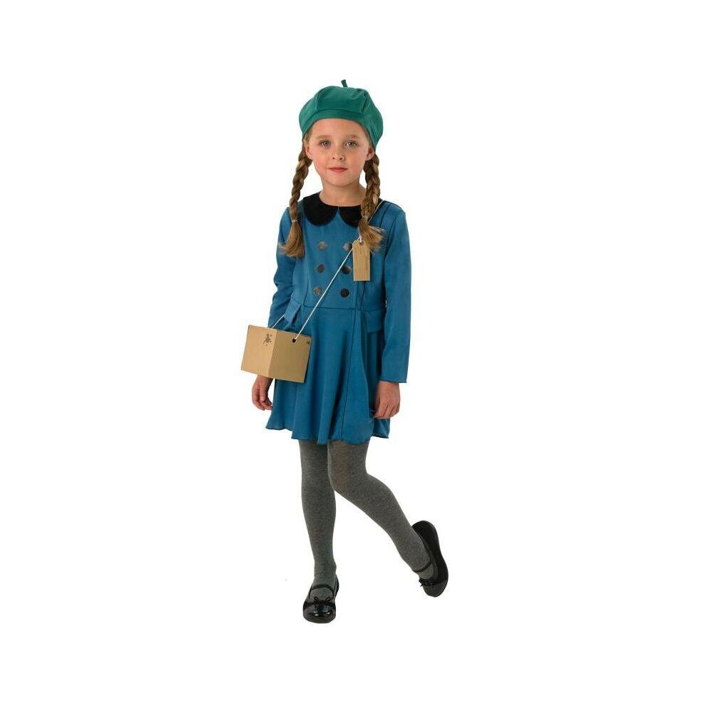 (XL) Extra Girls Evacuee Girl Costume