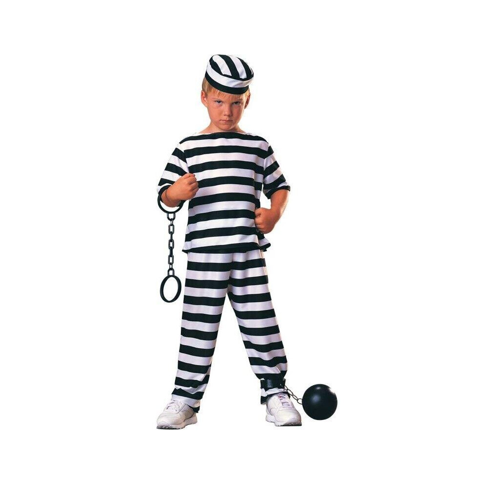 (Large - XL) Boys Striped Costume