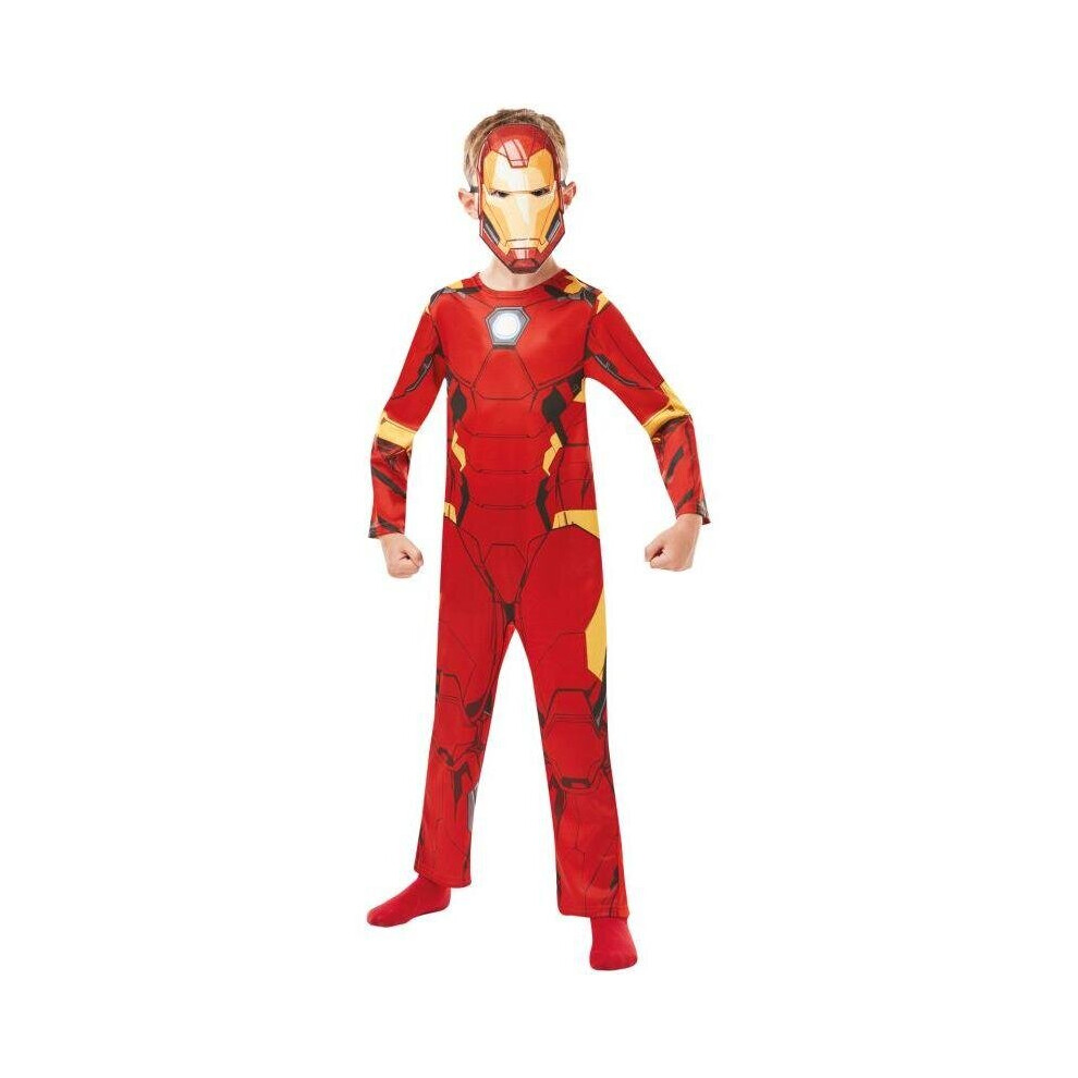 (Medium) Iron Man Child Printed Costume