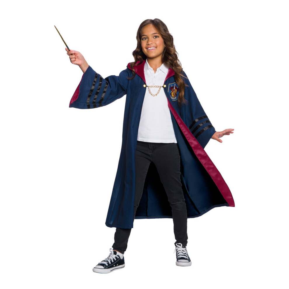 Rubies Harry Potter Fantastic Beasts Gryffindor Deluxe Child Robe Blue