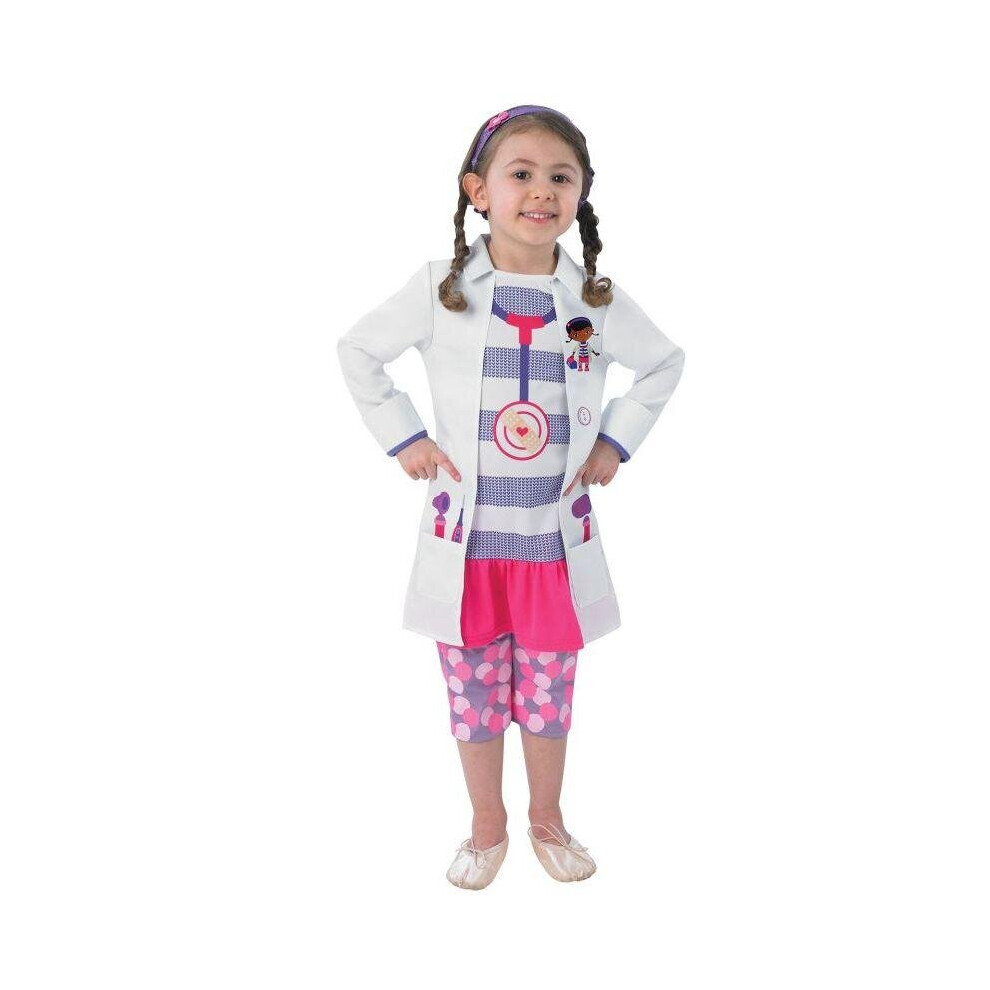 (Toddler) Doc Mcstuffin Childrens Fancy Dress Costume