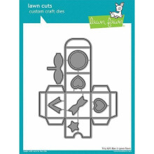 LAWN FAWN Lawn Cuts Custom Craft Die-Tiny Gift Box White