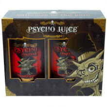 Psycho Pickles Ghost Pepper Chilli Killer Pickled Onions 450g Gift Boxed (Set of 2)