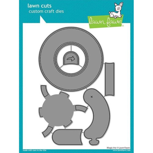 LAWN FAWN Magic Iris Lawn Cuts Custom Craft Die