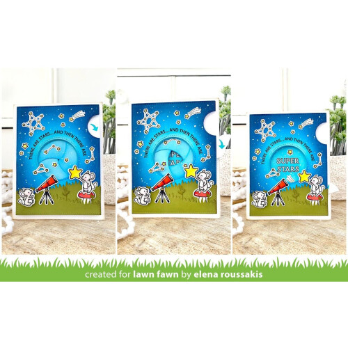 LAWN FAWN Magic Iris Lawn Cuts Custom Craft Die 1