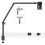 NEW-OPENED BOX ULANZI Flexible Arm, LS08 Overhead Camera Mount Desk Camera 1