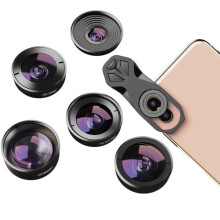 NEW-OPENED BOX APEXEL 4K HD Professional 5 in 1 Lens Kit