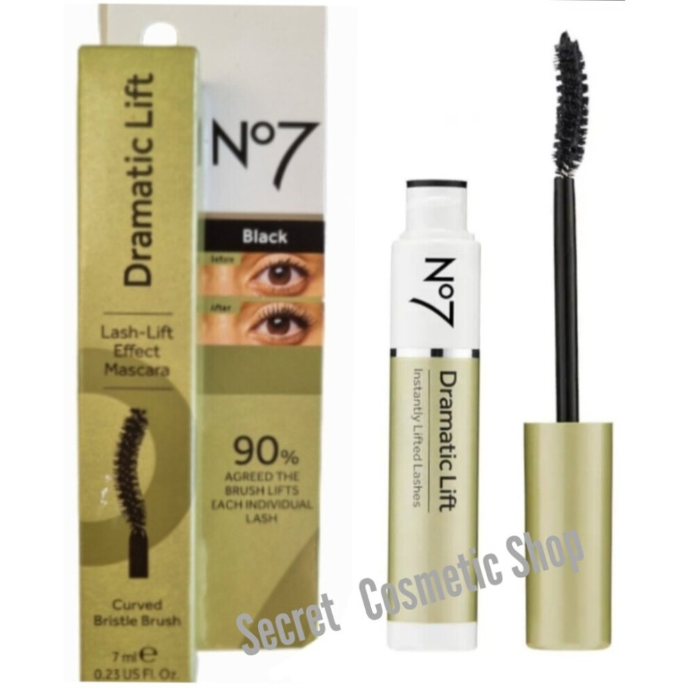 No7 Dramatic Lift Black Mascara 7ml