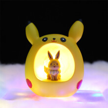 (Eevee) Pokemon Resin Night Light Hand Painted Lamp