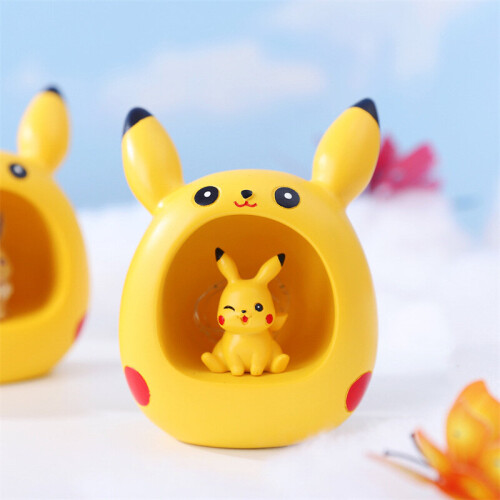 (Pikachu) Pokemon Resin Night Light Hand Painted Lamp 2