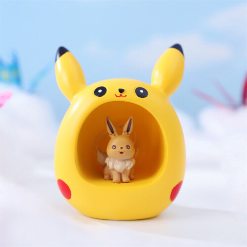 (Eevee) Pokemon Resin Night Light Hand Painted Lamp 2