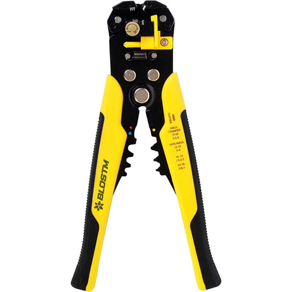 Blostm Automatic Cable Wire Stripper Crimper Crimping Tool Plier Cutter