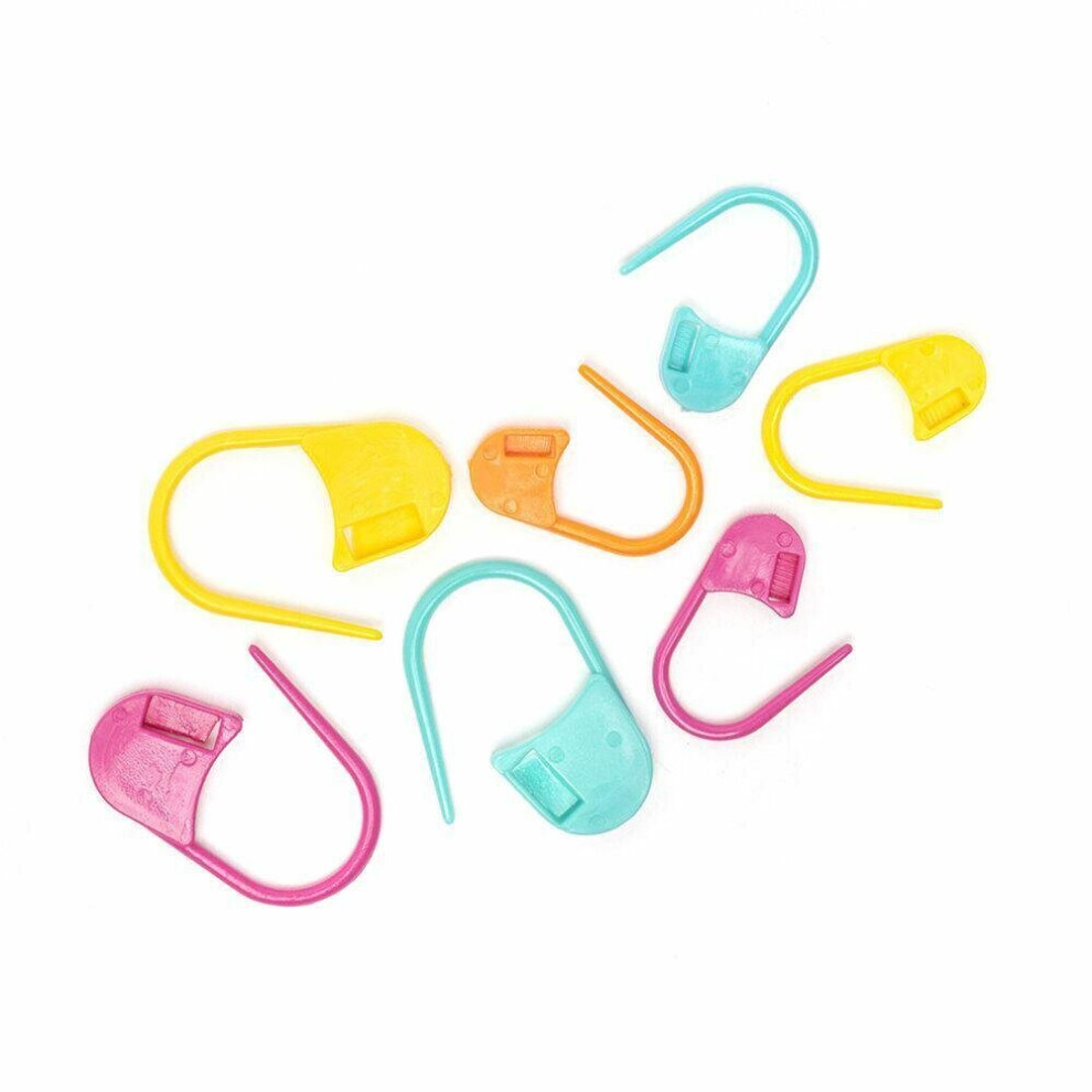 Pony Safety Stitch Markers - Pack of 15 Assorted Colours