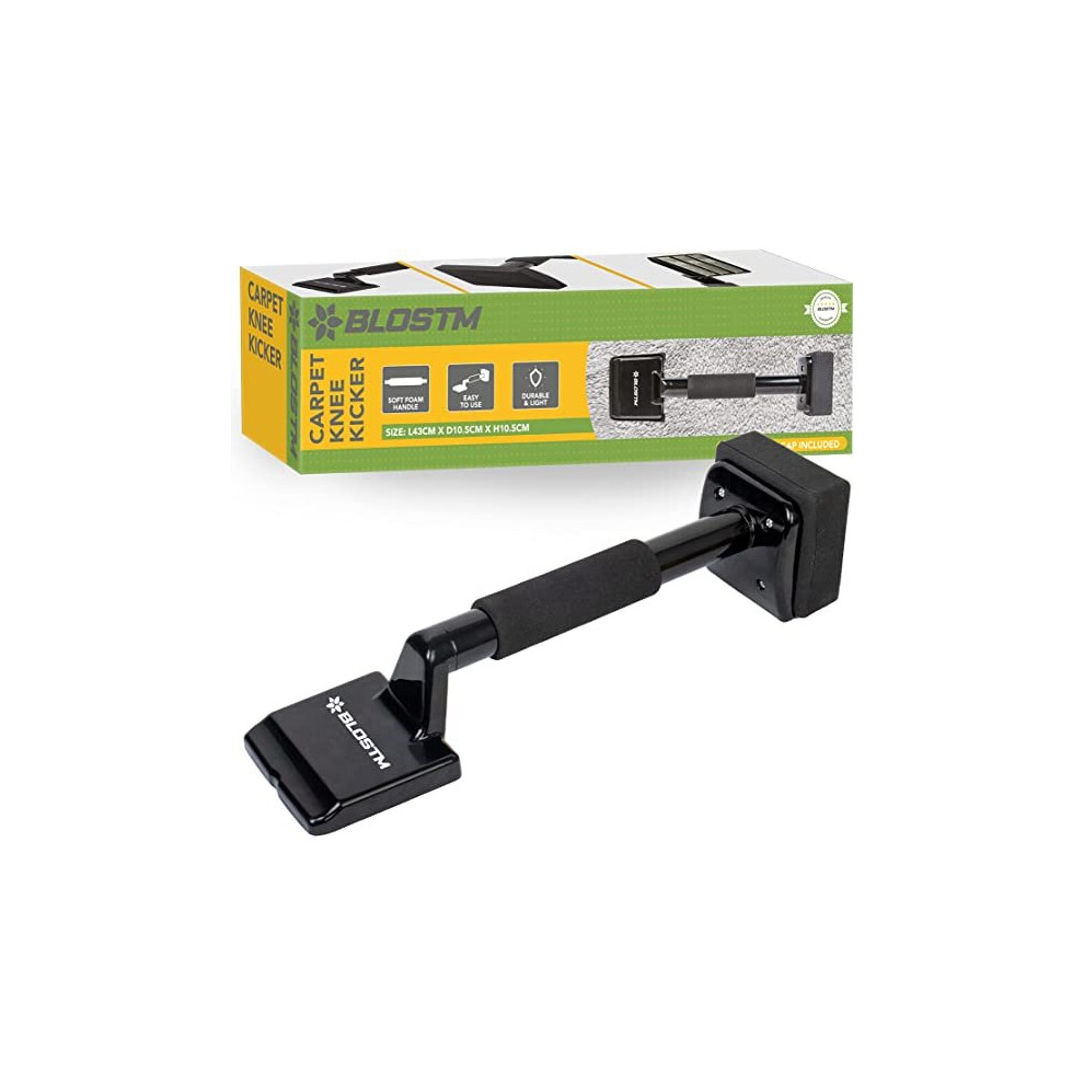 Blostm Professional Knee Kicker And Carpet Stretcher Fitters Gripper Tool Black 5060914440878