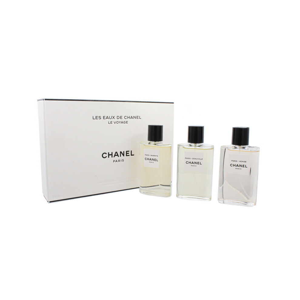 Chanel Perfume Gift Set Deauville Venise Biarritz EDT 50ml each