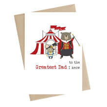 The Greatest Dad I Know Greeting Card by Dandelion Stationery Cards