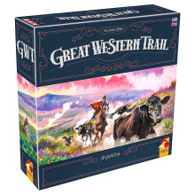 Great Western Trail 2nd Edition Argentina Board Game - Cattle Ranching Adventure in The Pampas! Strategy Game for Kids & Adults Ages 12+ 1-4 Pl