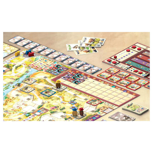 Asmodee Great Western Trail 2nd Edition Argentina Board Game - Cattle Ranching Adventure in The Pampas! Strategy Game for Kids & Adults Ages 12+ 1-4 Pl 1