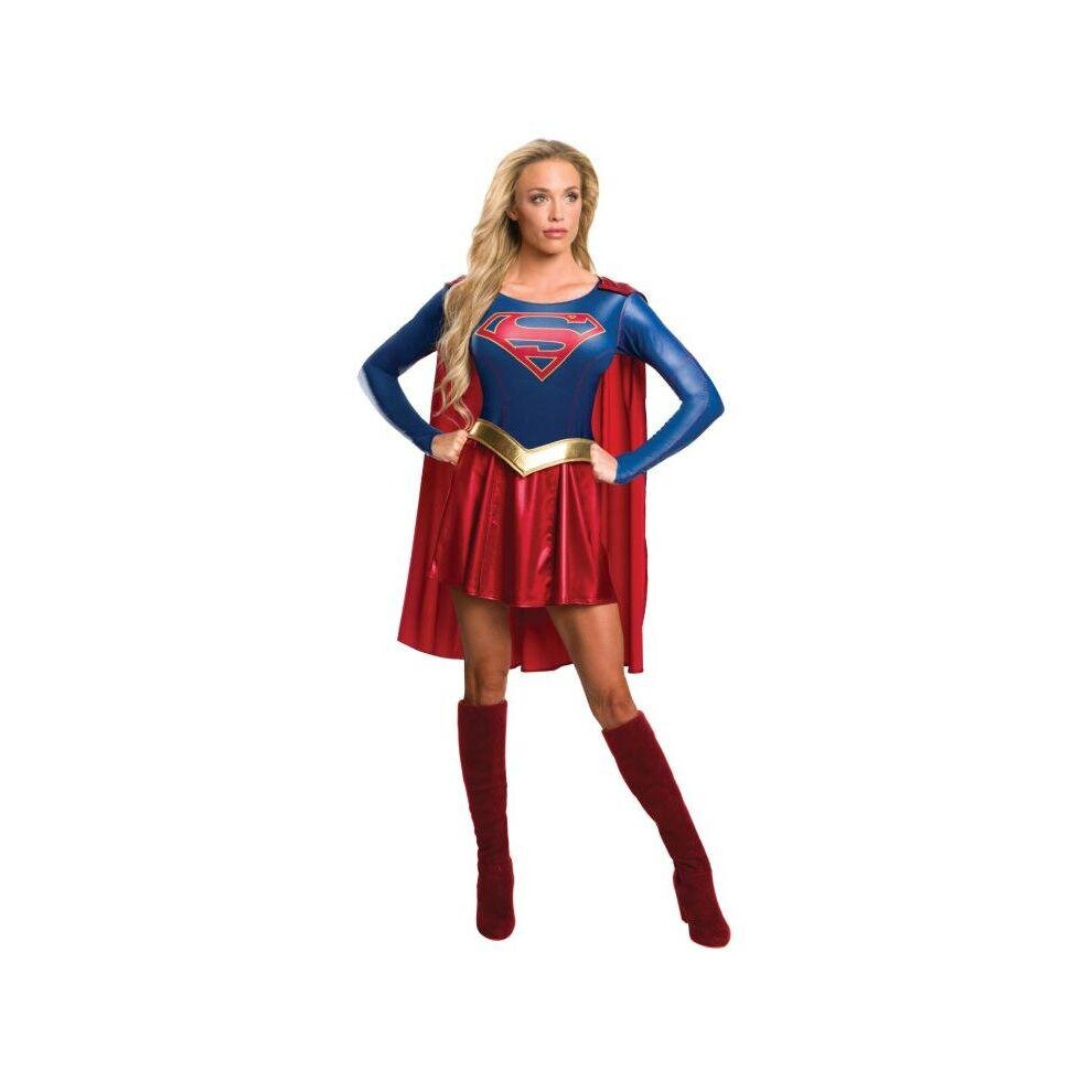 (Small) Womens Supergirl Tv Show Costume Dress