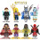 (Style A) 16pcs Avengers Marvel Mini Figures  Ironman Spiderman Fit Lego 9