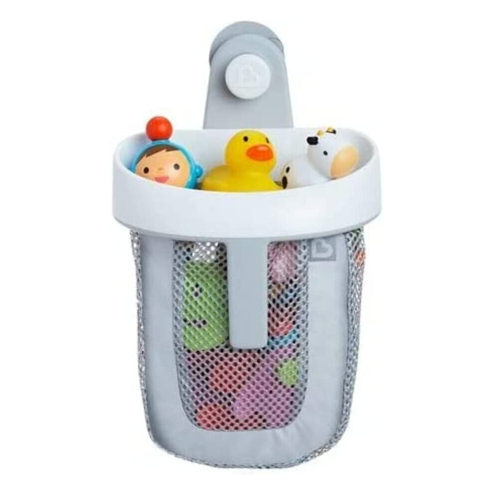Munchkin Super Scoop Bath Toy Organiser, Grey ,Medium (Pack of 1)