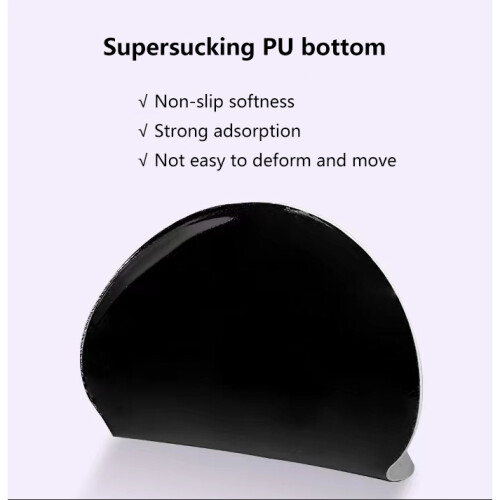 (black) Cute mouse pad wrist guard 3d silicone wrist guard 1