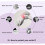 (black) Cute mouse pad wrist guard 3d silicone wrist guard 3
