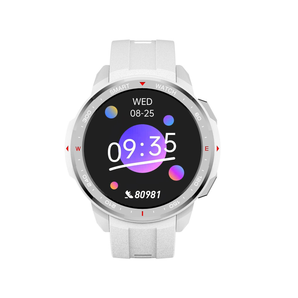(Silver) Mt12 Smart Watch Fitness Tracker Heart Rate Health Monitoring Sport Smartwatch Silver 768649786364