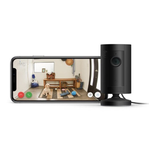 Ring Ring Indoor Cam by Amazon Compact plug-in HD Indoor Security Camera