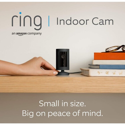 Ring Ring Indoor Cam by Amazon Compact plug-in HD Indoor Security Camera 1