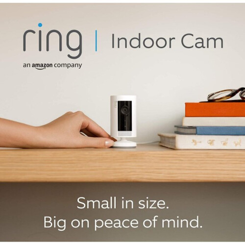 Ring Ring Indoor Cam by Amazon | Compact plug-in HD Indoor Security Camera 1