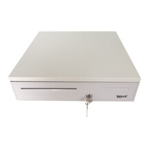 iggual - Cajón - Monedero IRON - 50W | Caja Registradora de Apertura Manual o Automática - 5 + 8 Compartimentos para