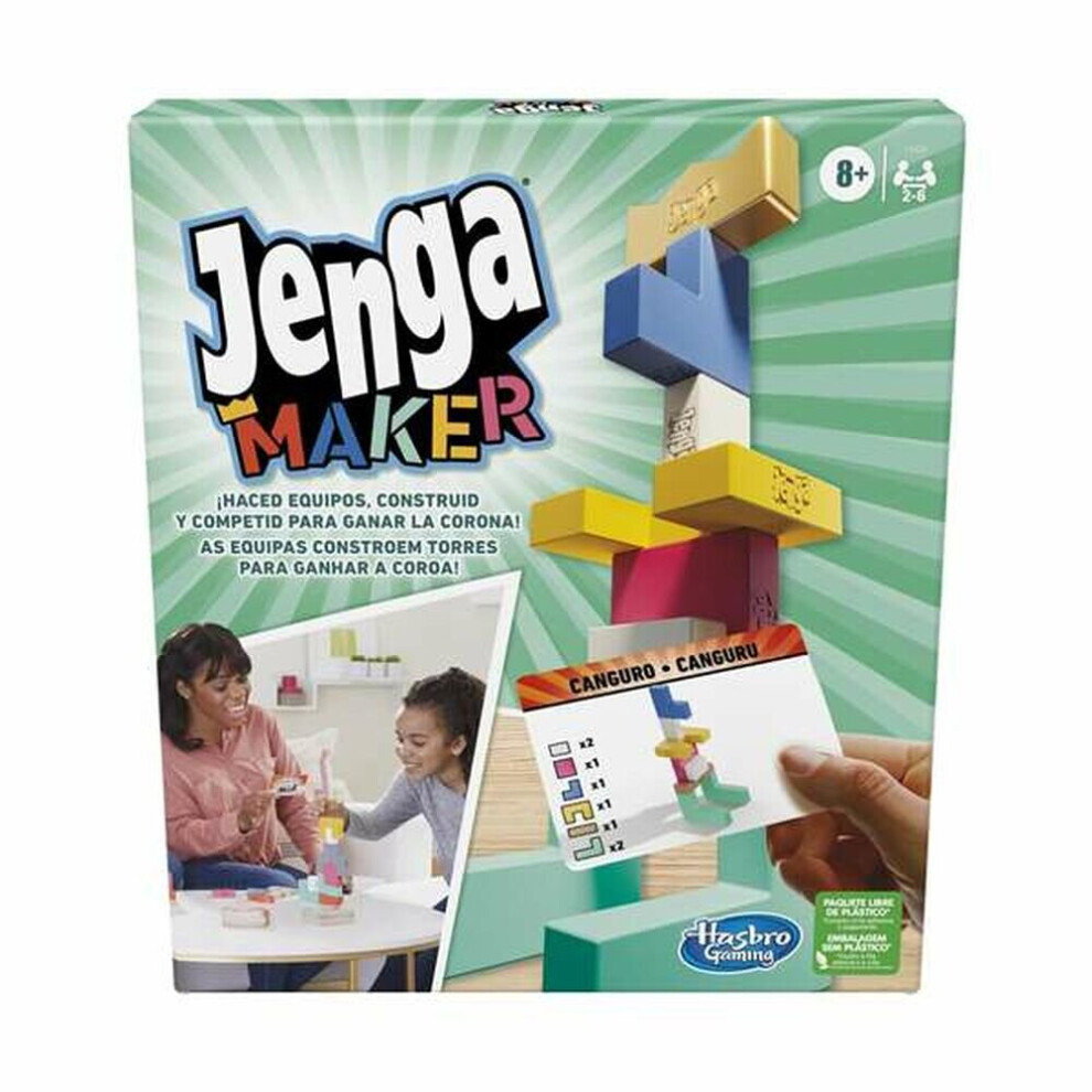 Educational Game Hasbro Jenga Maker (228 pcs)