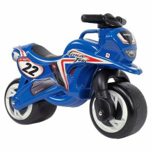 Moto Porteur - INJUSA - Honda Africa Twin - Pour Enfants 18 Mois - Plastique Recyclé - Design Réaliste