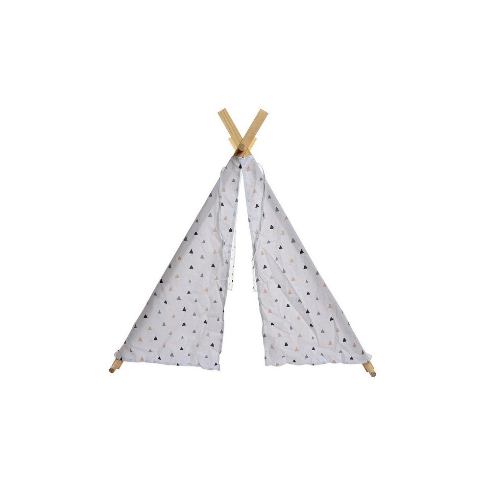 Tent DKD Home Decor Cotton Wood Unicorn (110 x 110 x 106 cm)-image-OPC-PBB8WS8-NEW
